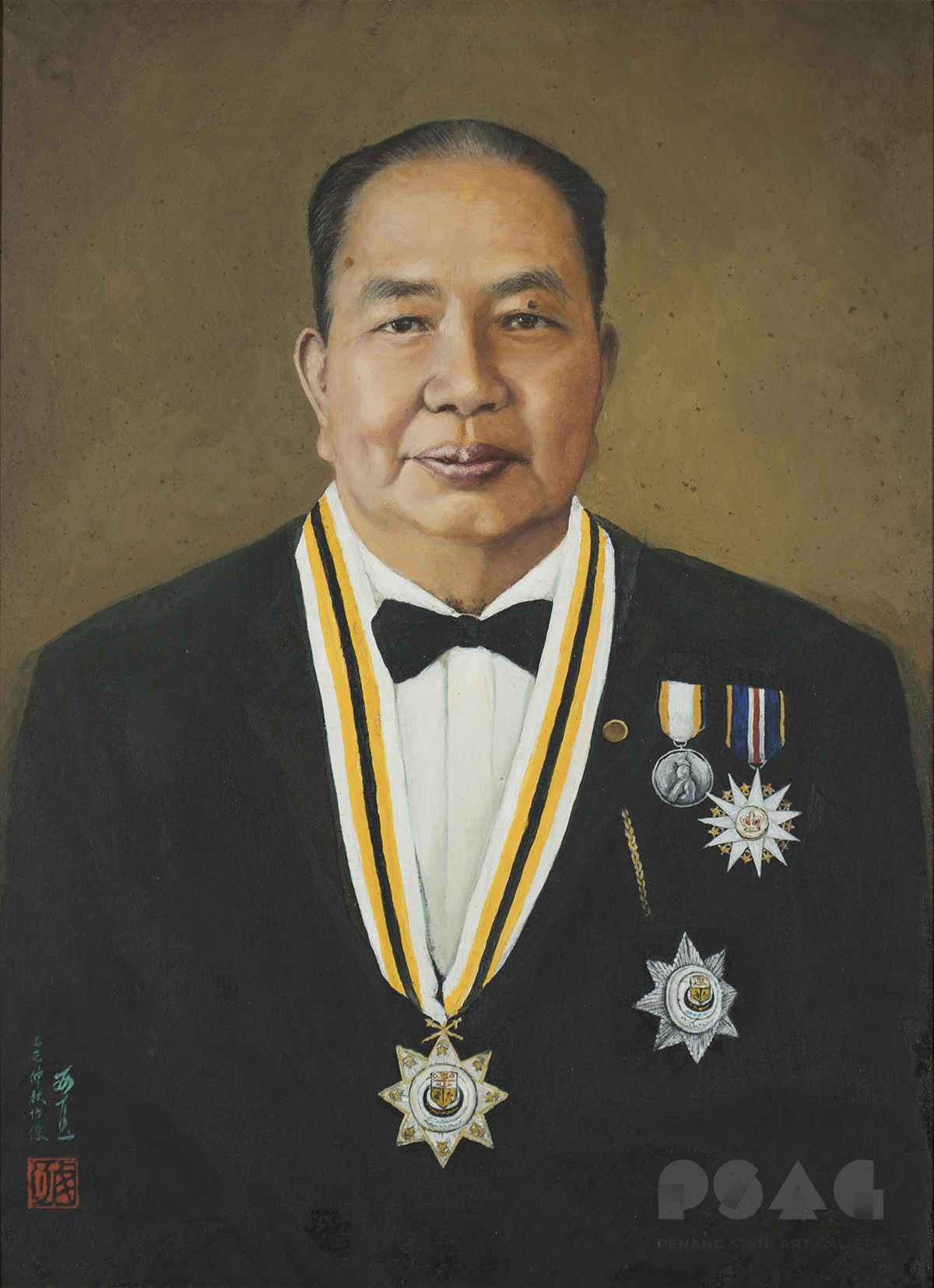 Potrait of Datuk Peh Seng Koon Ipoh